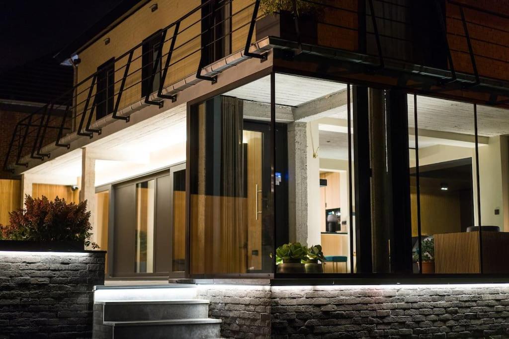 Buenas Noches Villa Standing Piscine & Wellness Boncelles Exterior foto